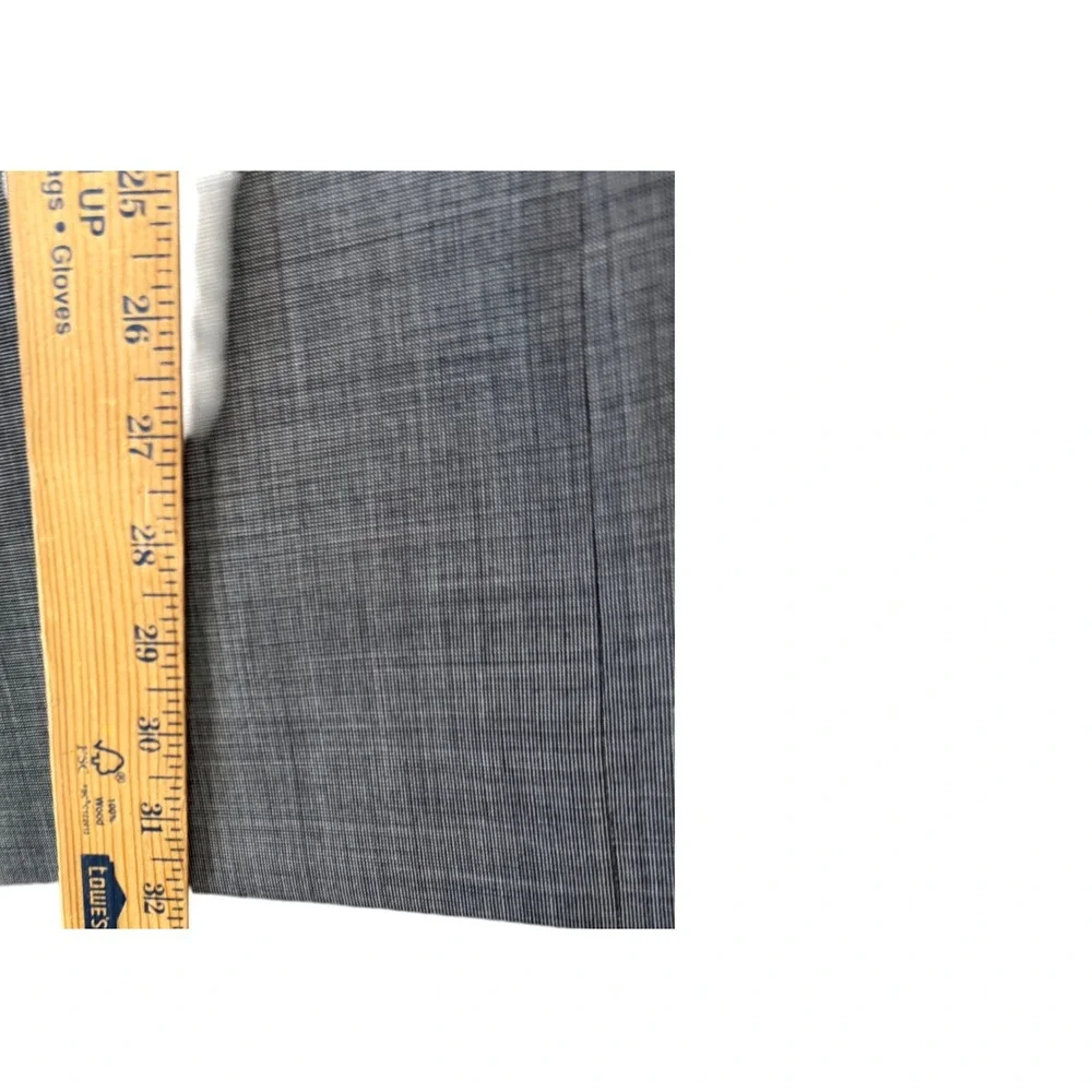 VTG Petrocelli Men 52S 2PC Gray‎ Wool Blend Suit Blazer Jacket Pants Classic Fit